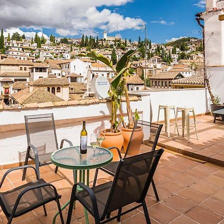 Cosy Loft With Amazing Terrace & Spectacular Views Apartment กรานาดา ภายนอก รูปภาพ