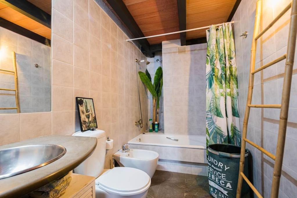 Cosy Loft With Amazing Terrace & Spectacular Views Apartment กรานาดา ภายนอก รูปภาพ